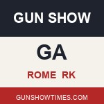 Rome Georgia Gun Show RK