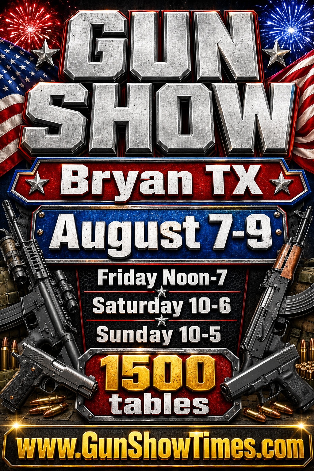 Bryan Texas Gun Show