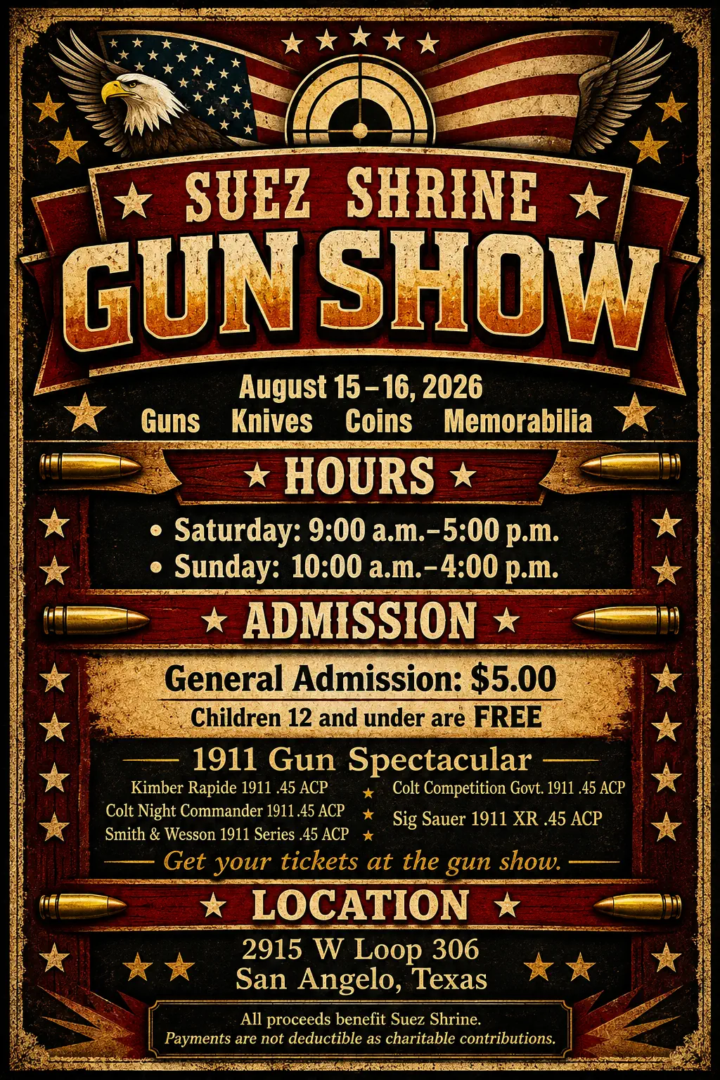 San Angelo Texas Gun Show